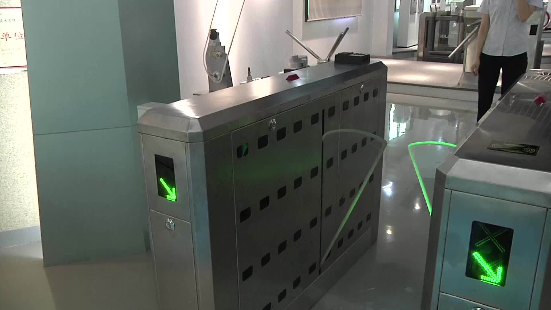 Access Control Software Intelligent Flap Barrier For Access Control