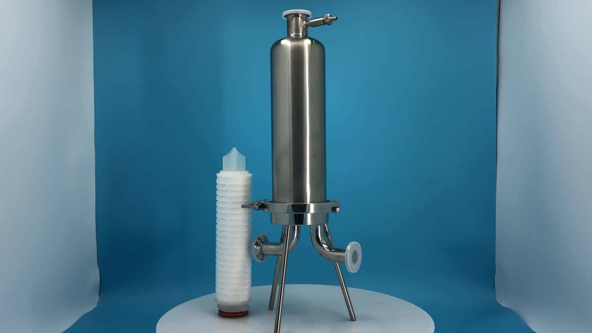 Donjoy 304 316l Sanitary Stainless Steel Strainer Microporous Cartridge