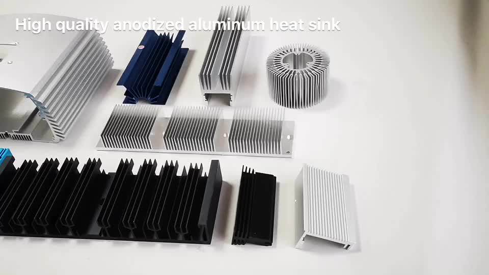 Guangzhou Custom Extruded Aluminum Heat Sink Manufacturing Factory