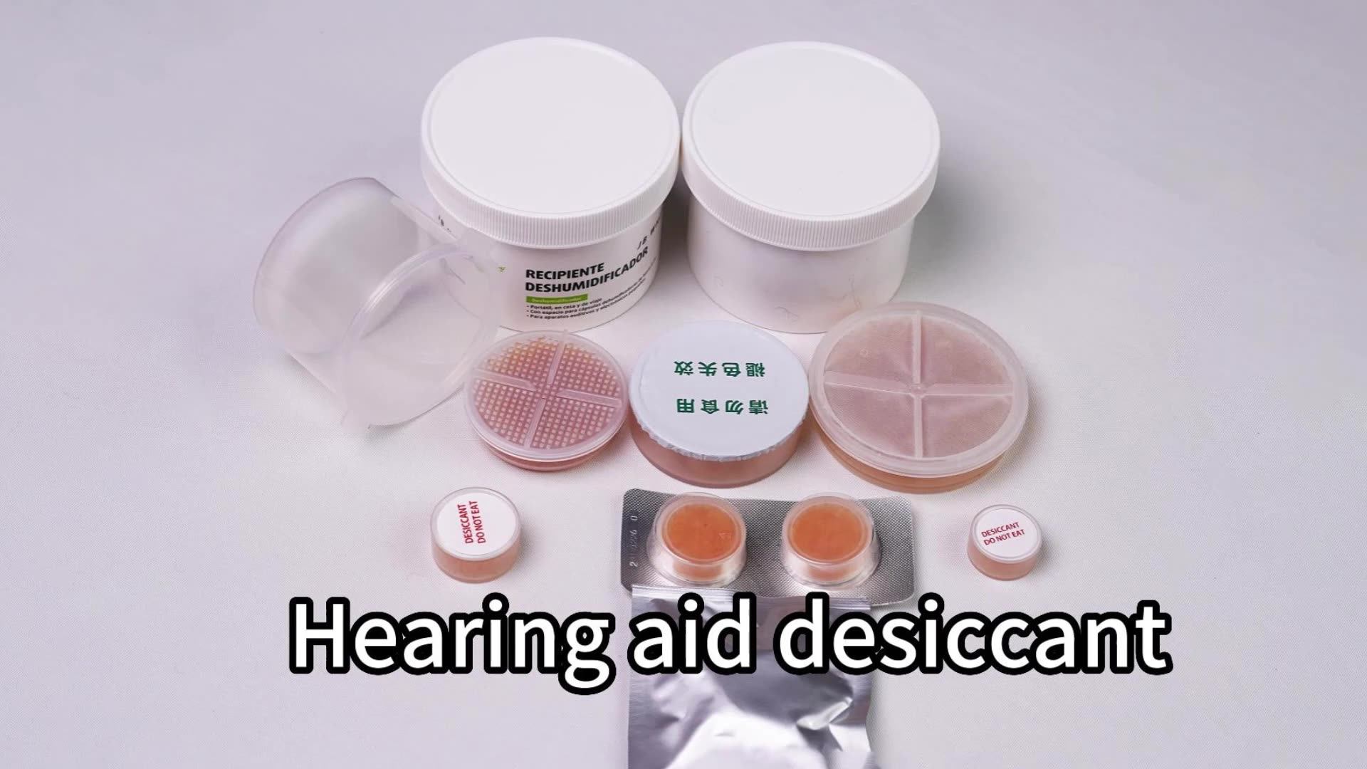 30g Silica Gel Desiccant Dehumidifier Container Dryer Hearing Aid