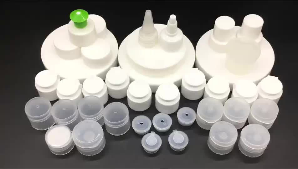 Professional Design Long Nozzle Dropper Plastic Cap Eye Drop Cap For