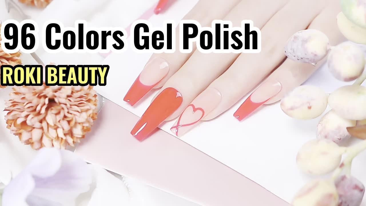96 Colors Gel Nail Polish Oem Wholesale Uv Led Gel Polish Private Label