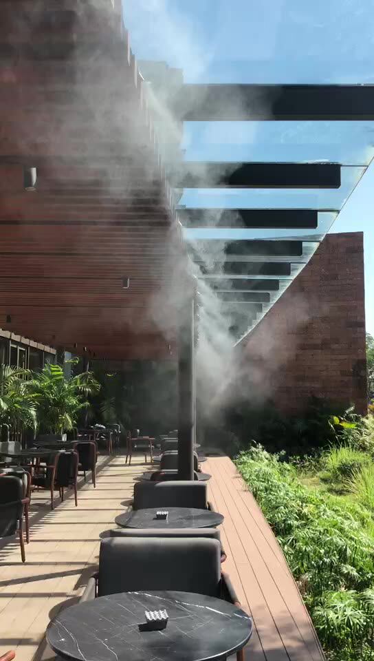 Mist Disinfection System High Pressure Outdoor Misting System