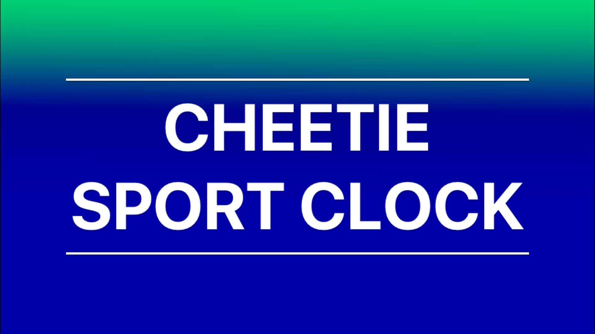 Cheetie Cp028 Led Training Clock Stopwatch Double Sided Stopwatch 6