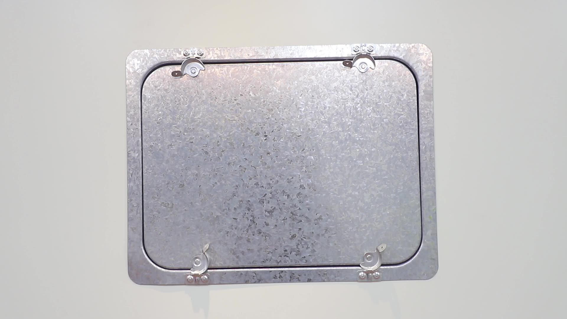 Steel Rectangular Duct Access Door For Hvac System Buy Duct Access