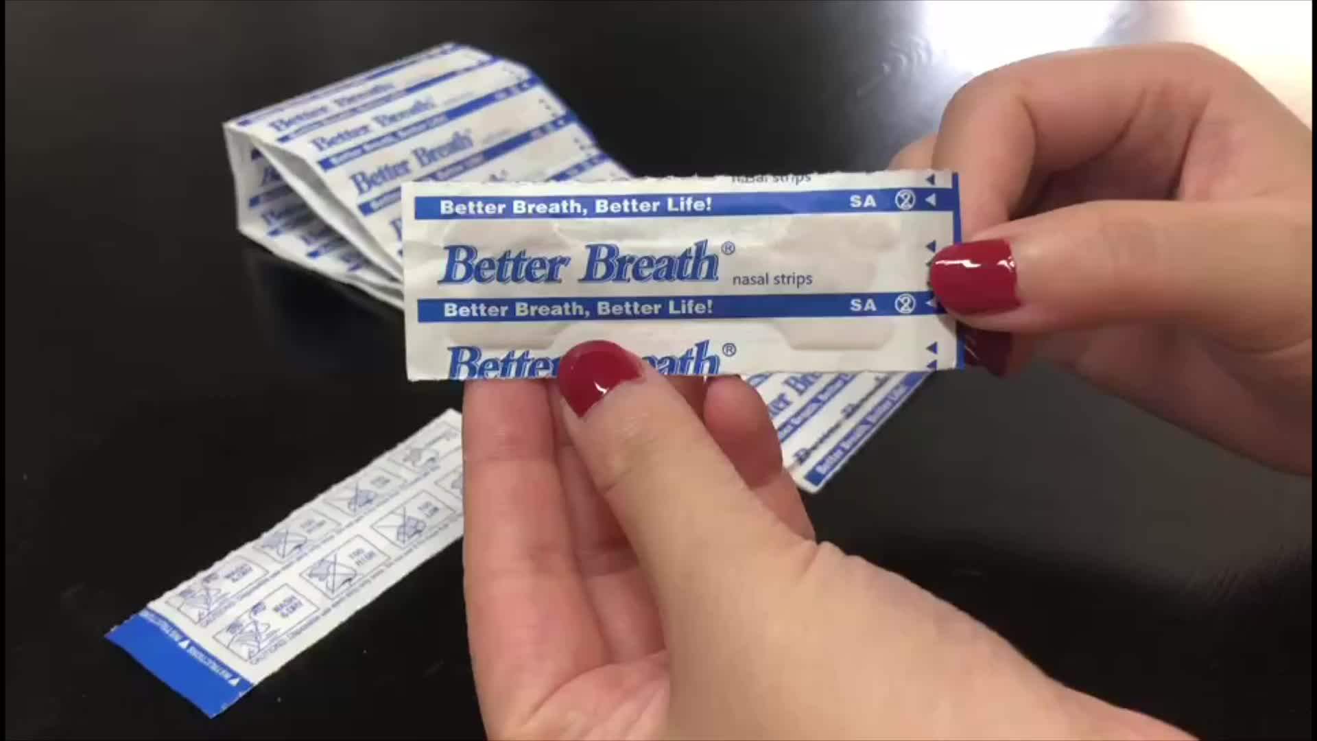 500pcs Pack Large Size 66x19mm Best Solution Breathe Easy Nasal Strips