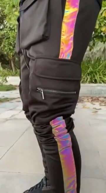 reflective joggers