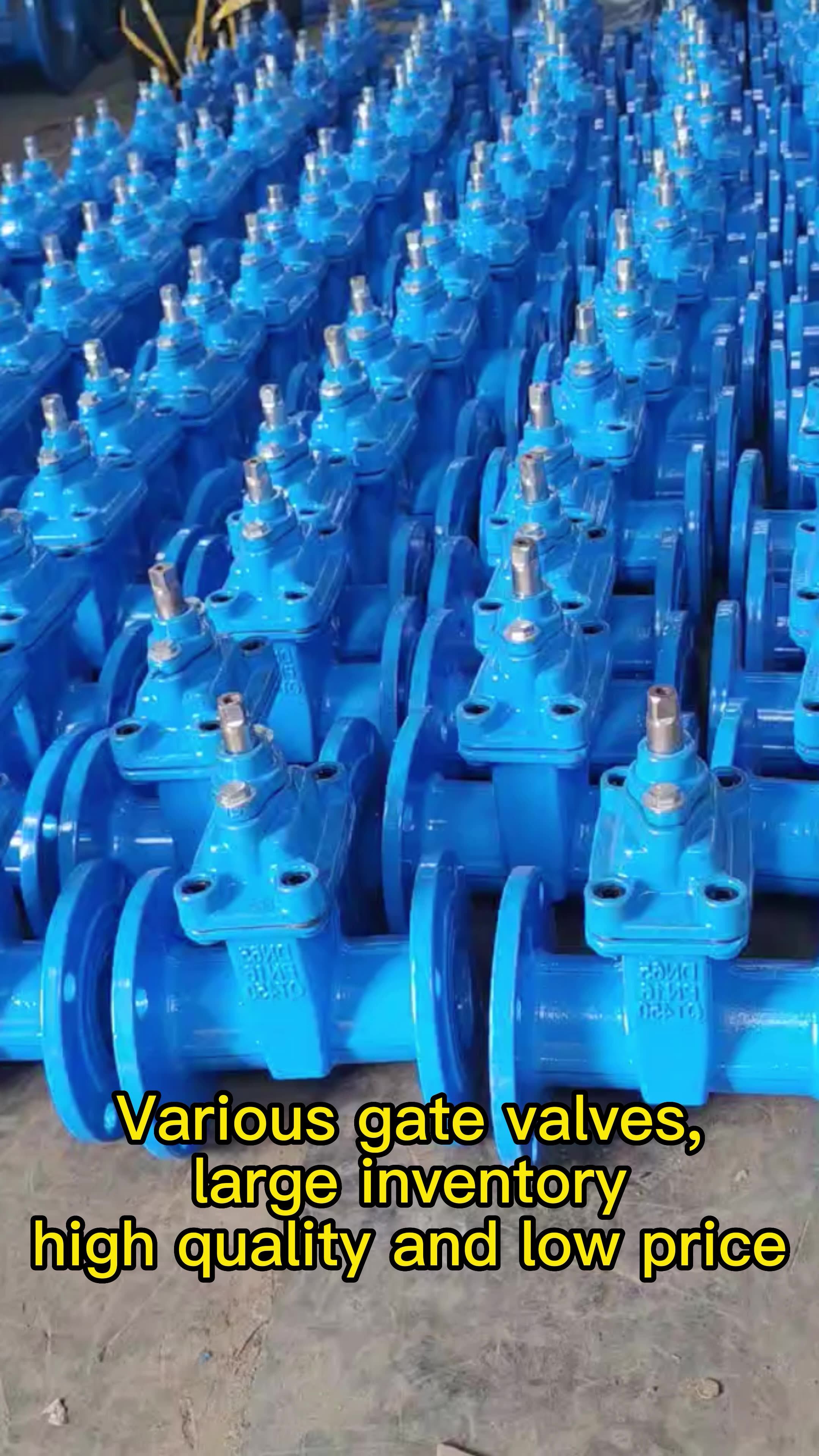 Dn100 Water Rubber Soft Seal Ductile Iron Flanged Ends Gate Valve Buy
