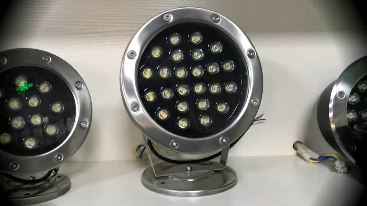 9w Led Underwater Lighting Boat Yacht Lamp Color Changing Led Swimming