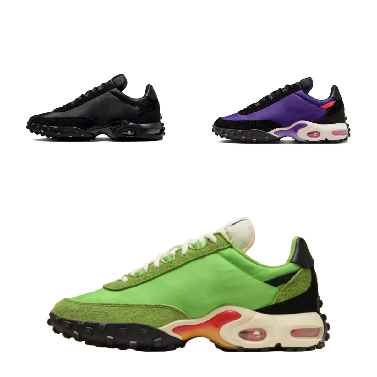 ke AIR MAX WAFFLE RACER SP Comfortable Non-slip Wear-resistant Low-top Life Casual Shoes Men's Shoes Women's Shoes