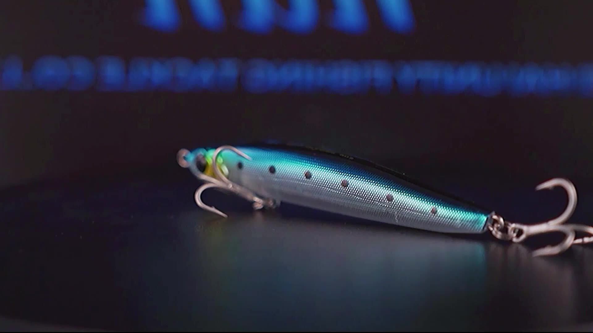 Fishing Artificial Bait Blank Lures Unpainted Pencil 13.6g Stickbait Lure Pencil Fishing