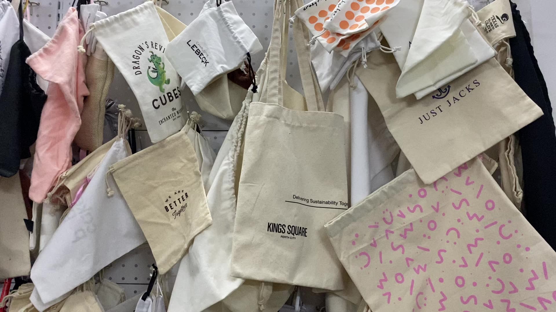 drawstring dust bag