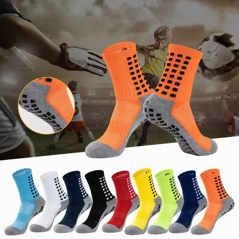 Non-slip football sports socks for boys for training