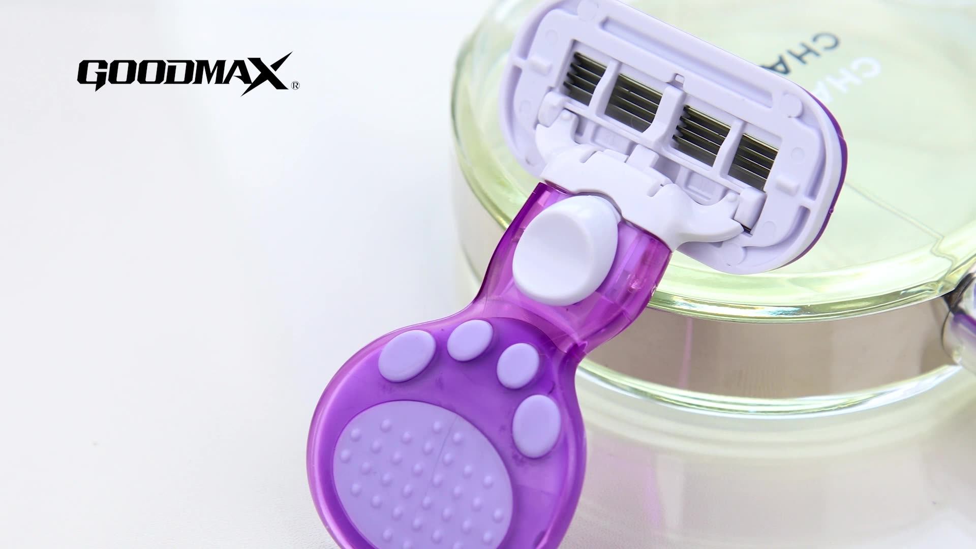 Goodmax Best Selling Four Blades Mini Portable Razor Bikini Face Razor