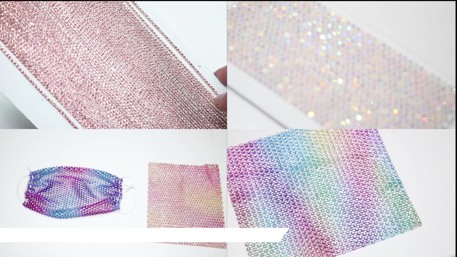 Wholesale Hotfix Heat Transfer Rhinestones Sheet On Tshirt Or