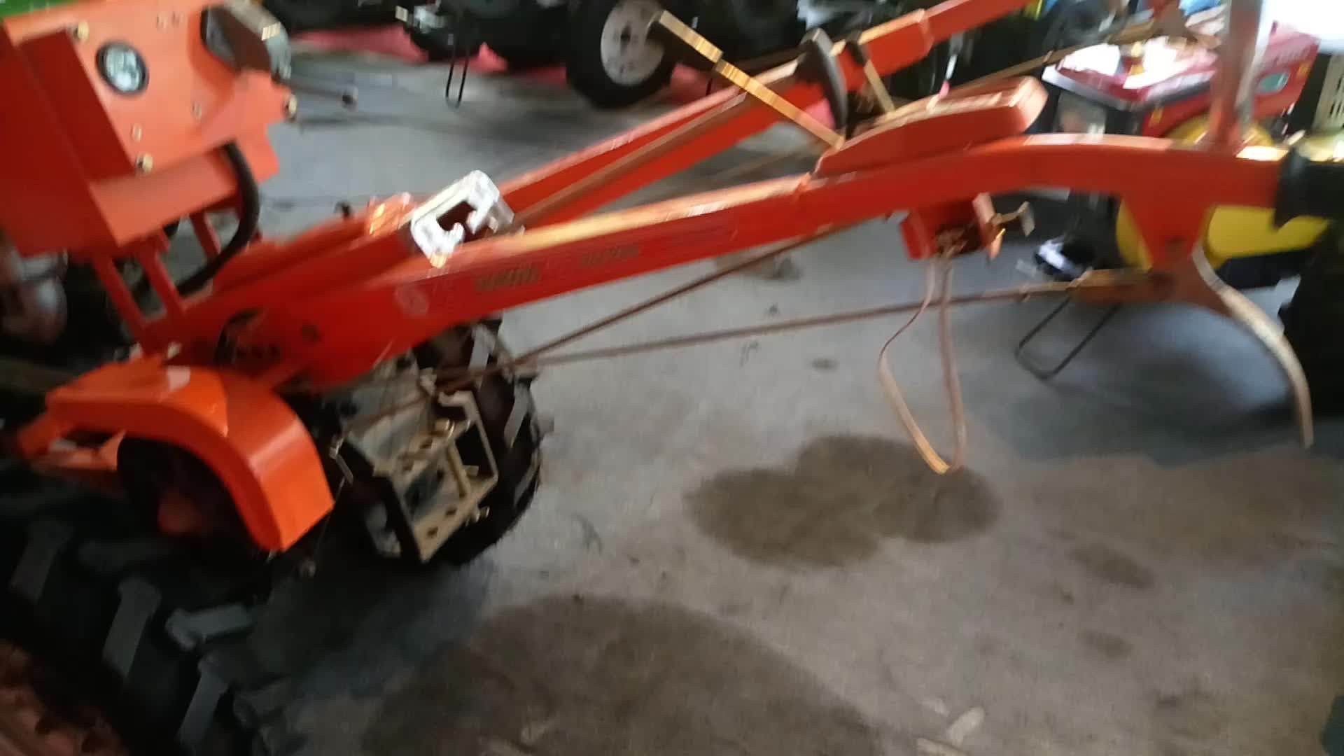 Red Electric Start Walking Tractor For Sale Buy Tractor Walking