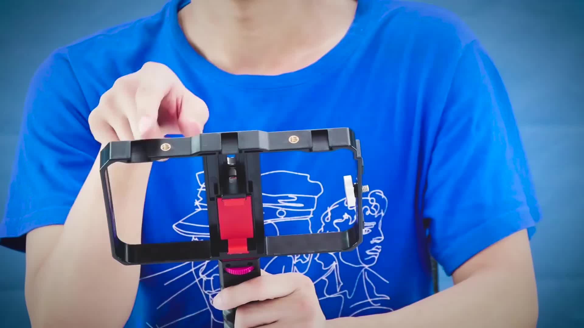 Yelangu Pc02 Mobile Phone Handheld Stabilizer Vlogging Video Rig Kit