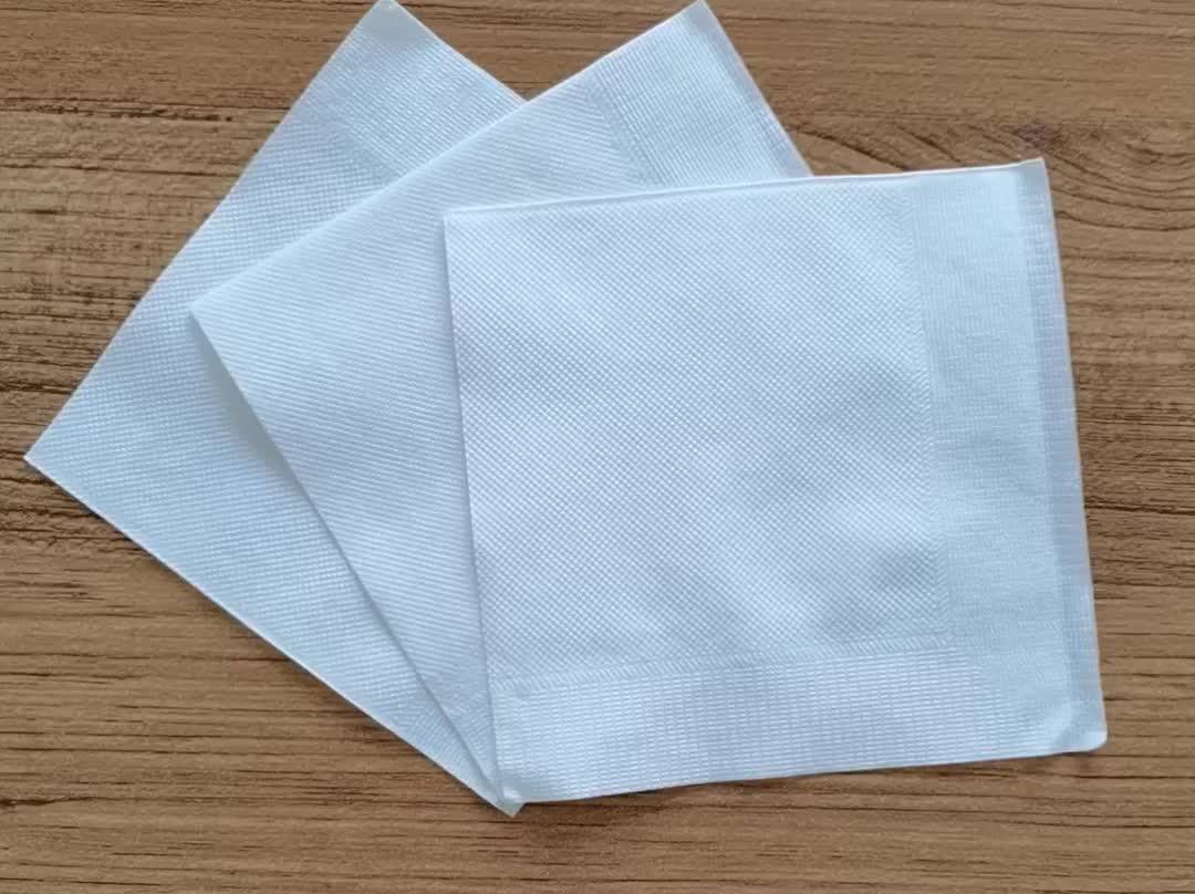 Custom Black Cocktail Tissues Napkins For Restaurant Buy Black