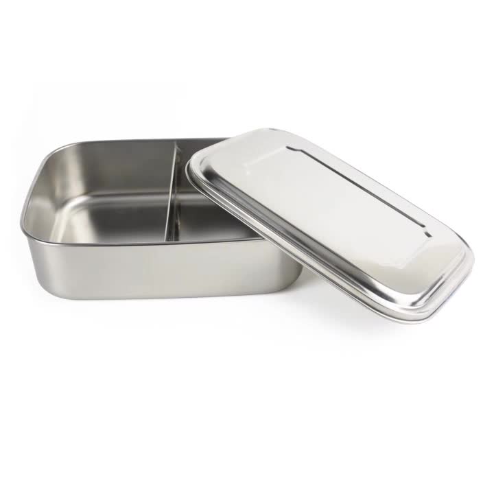 Stainless Steel Food Storage Food Grade Container Bento School Children