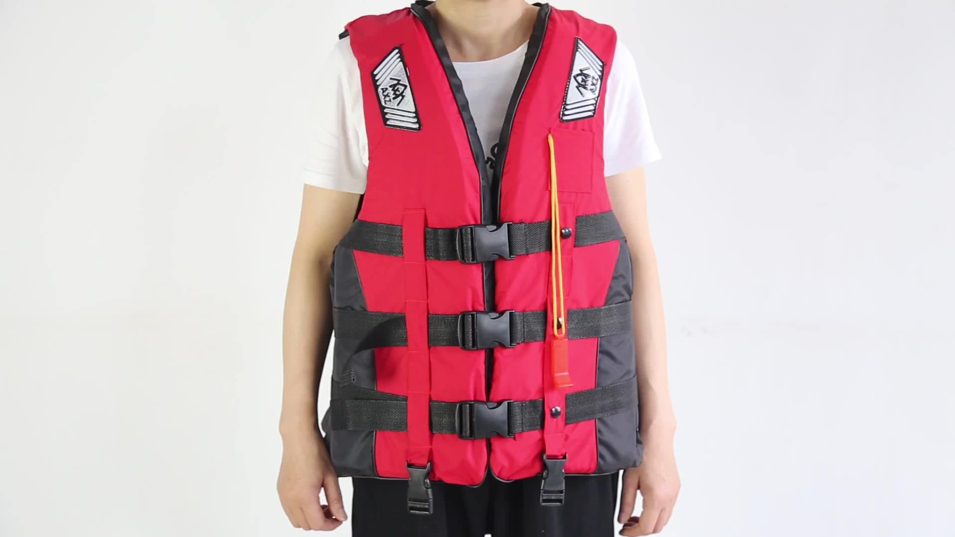 Blue Wholesale Personalize Custom Adult Marine Kayak Thin Lifejacket