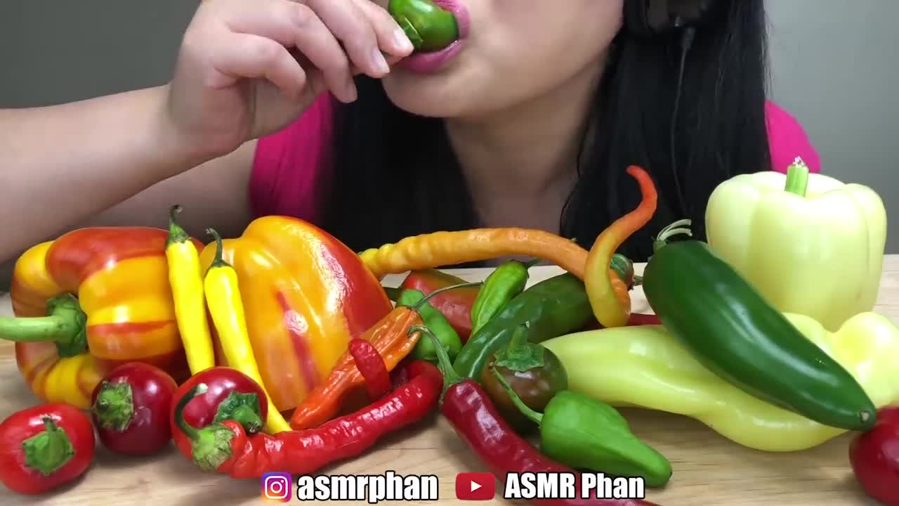 asmr吃播减压助眠视频