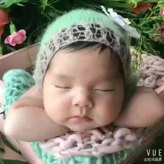 Handmade Newborn Basket Photography Props Baby Vintage Basket Newborn