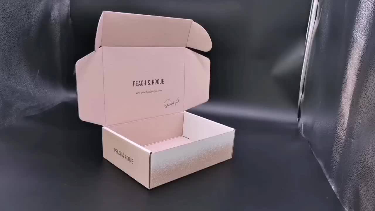 Cosmetic Set Skincare Shipping Boxes Custom Logo Printing Hot