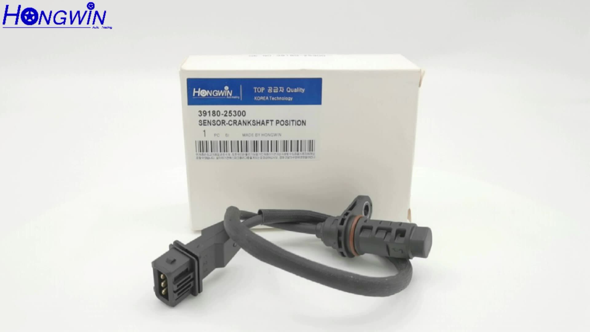 Genuine No.39180-25300 Crankshaft Position Sensor for Hyundai Kia