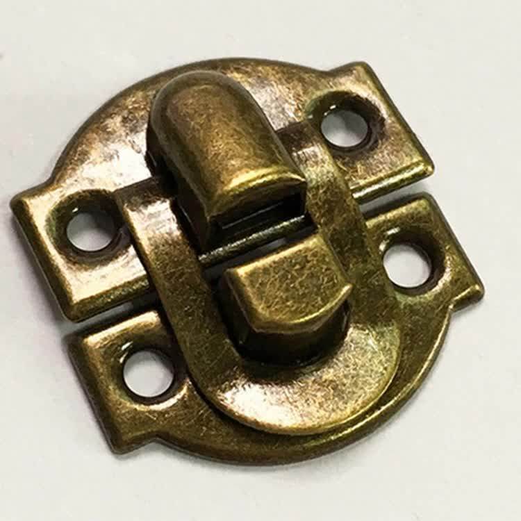 Display Gift Case Jewelry Tool Lock Metal Clasp For Wooden Box Small