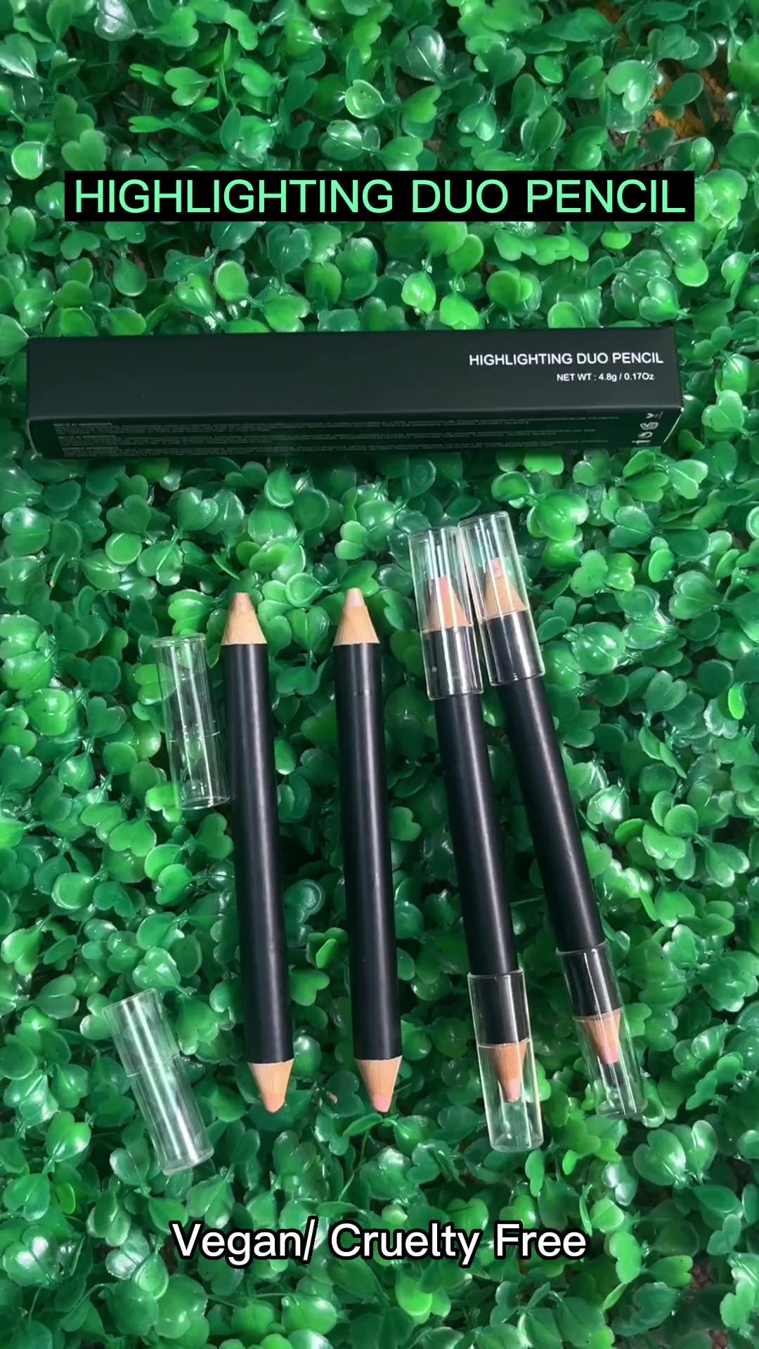 Private Label Highlighting Double Pencil Smooth Creamy Highlighter