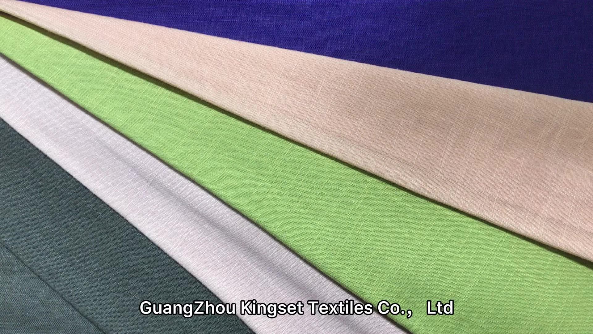 Linen Woven Fabrics Wholesale Spot Natural Environmental Protection