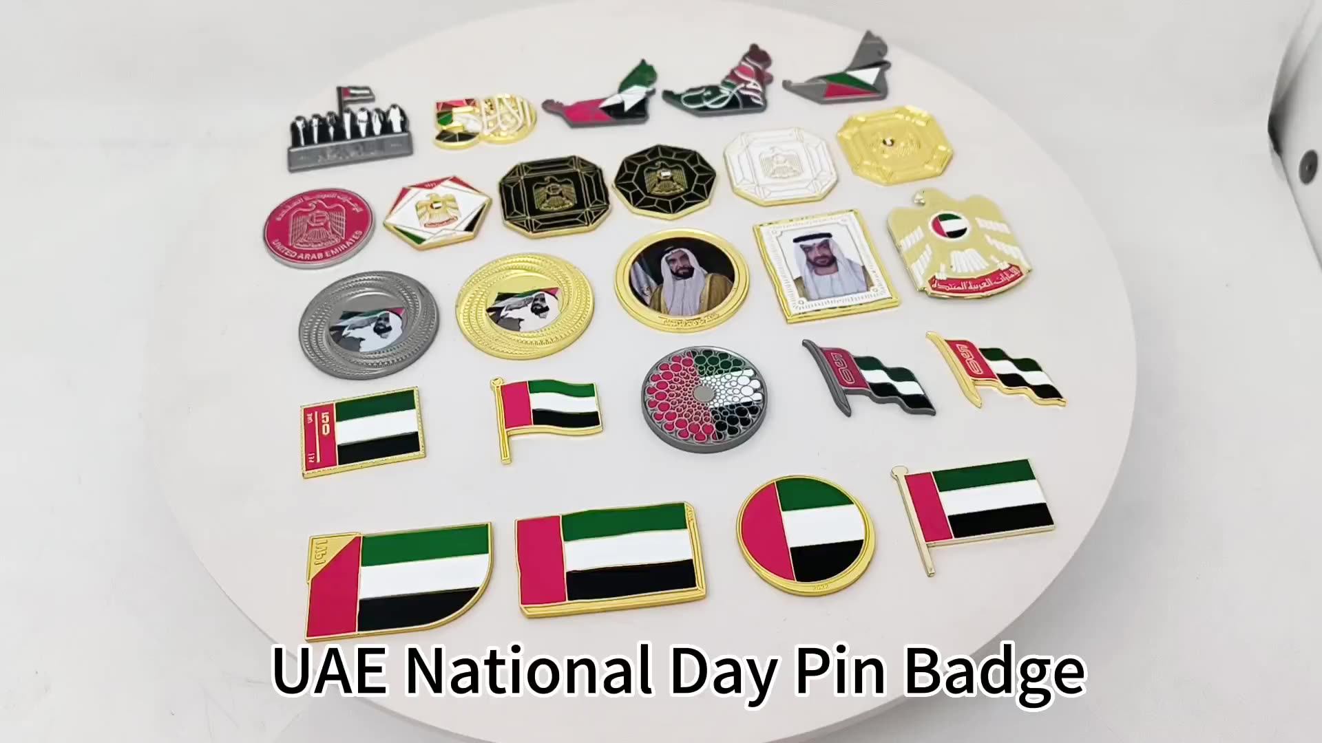 Custom Uae Falcon Logo Car Sticker For National Day,Uae Falcon Metal