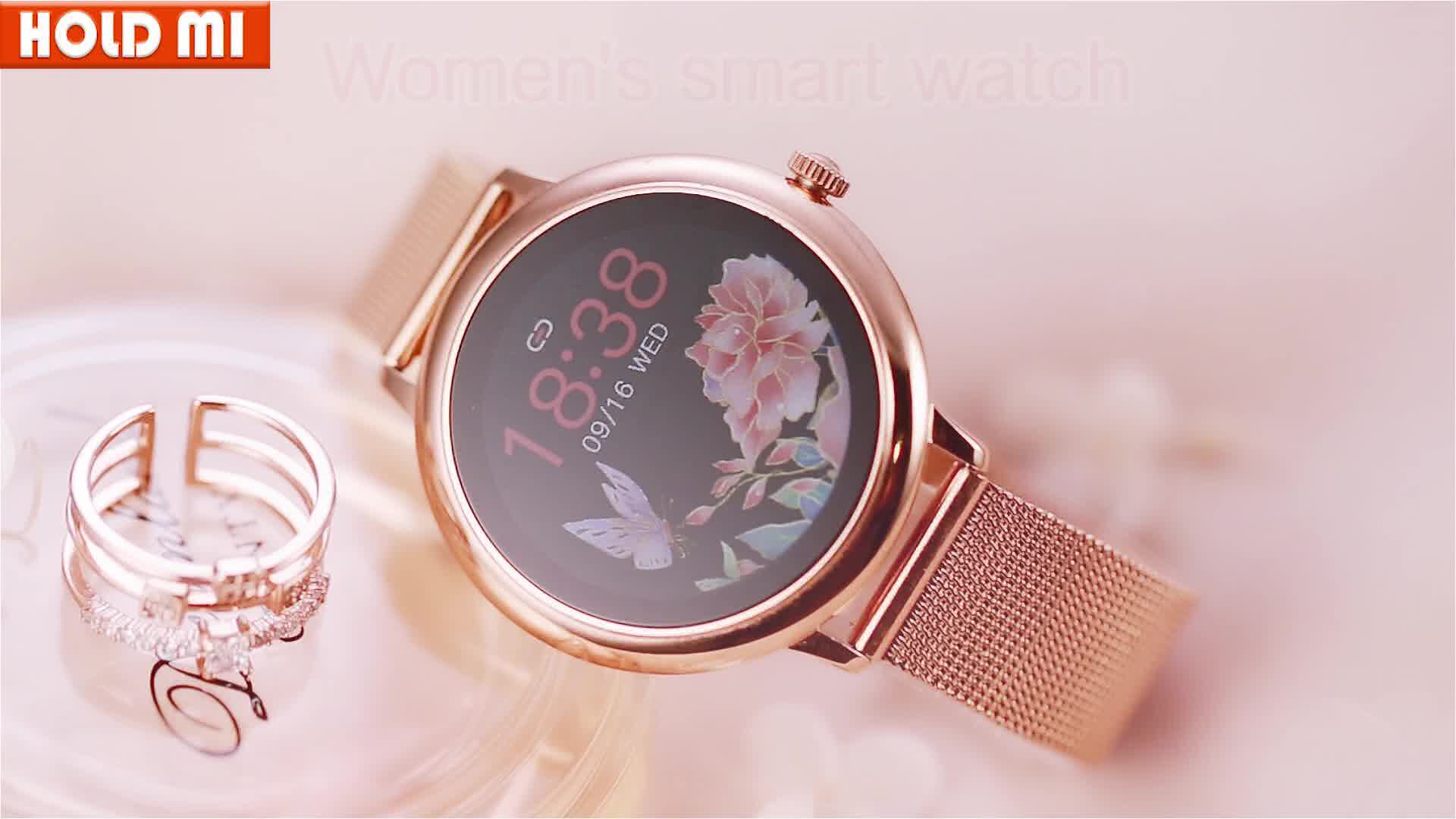 CF80 Frauen Smart Uhr Full touch Bildschirm Frauen Mädchen Smartwatch Herz  Rate Blutdruck Monitor frauen gesundheit Uhren wetter|Smart Watches| -  AliExpress