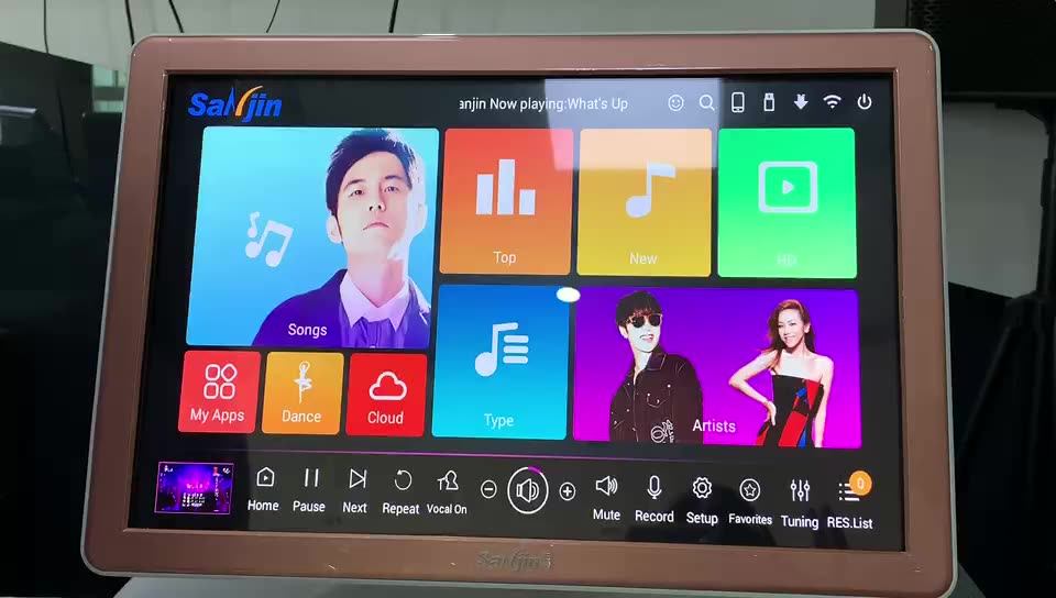 Karaoke Player Machine System Singing 19 All In One With 40w+ Songs