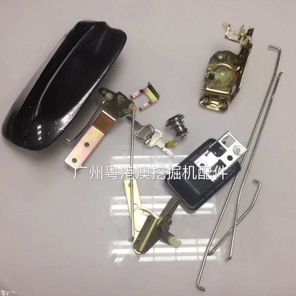 Digger accessories Sumitomo SH120 200A3 240 300A3-C3-Z3 cab door lock assembly