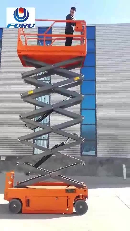10m Hydraulic Small Mini Electric Scissor Lift For Aerial Work Buy