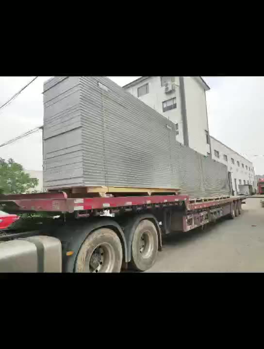 Manual clean silicon rock board Glass magnesium board fireproof composite sandwich rock wool purification board Sound insulation partition wall ceiling board