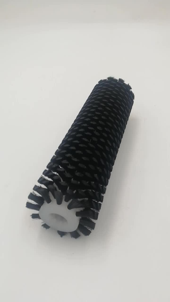 Industrial round nylon bristle Conveyor Belt Cleaning Brush, View