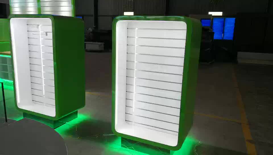 New Wooden Display Table For Phone Accessories,Handphone Display