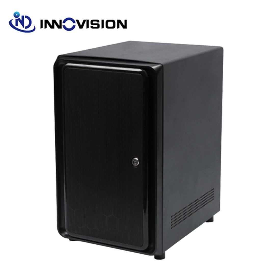 Hotsawp 8 Bays Miniitx Nas Storage Chassis With Safe Lockable Front