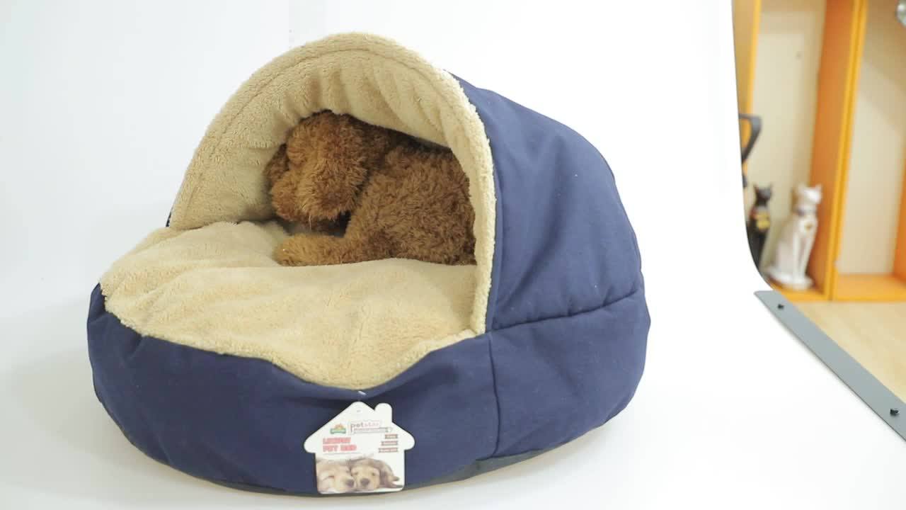 Custom Wholesale Home Goods Small Cute Plush Pet Dog Bed,New Design