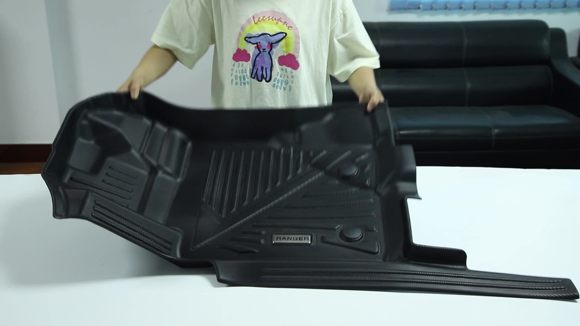 High Quality Custom Rubber Carpet Auto Floor Mat Car Mat For Toyota