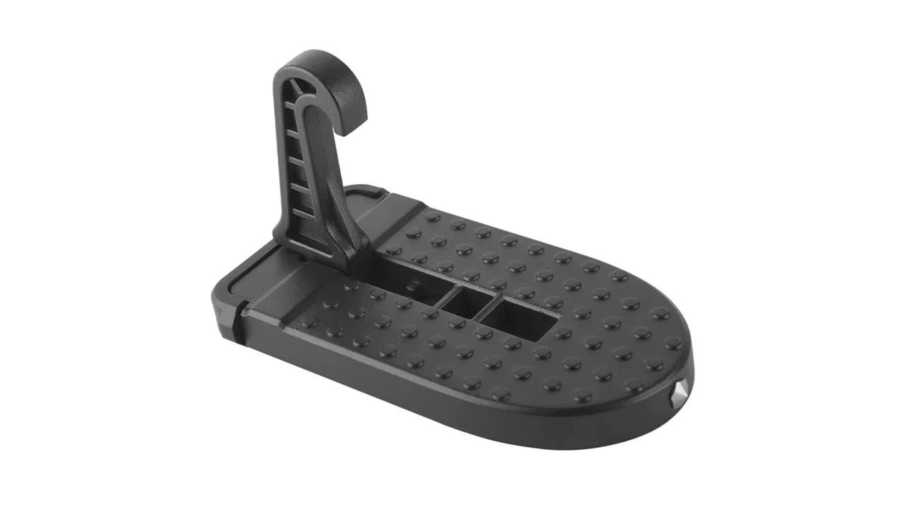Folding Car Door Latch Hook Step Foot Pedal Ladder For SUV Truck Roof