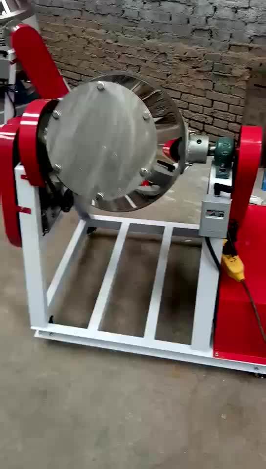 360 Degree Rotating Waist Drum Stainless Steel Electric Mixer Dry