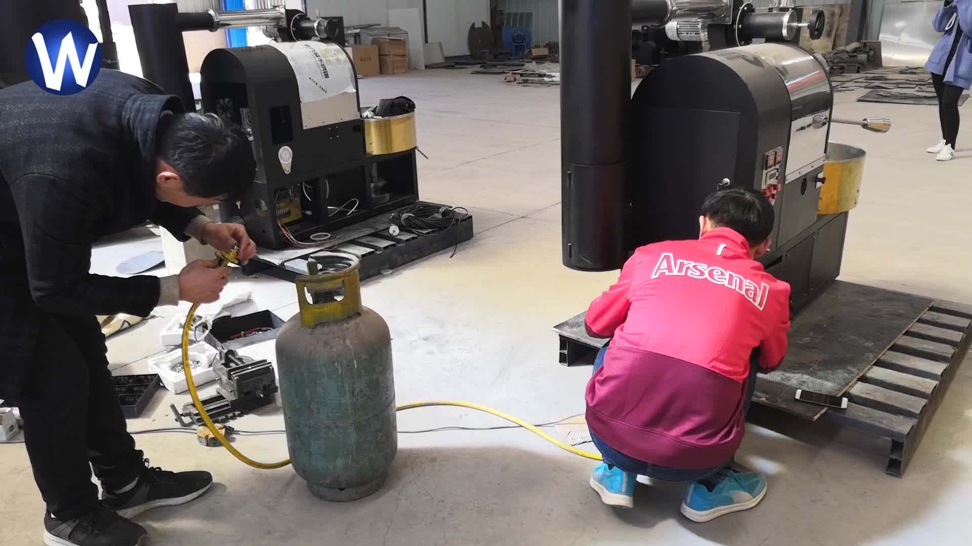 Coffee Roasting Machines 1kg 2kg 3kg 6kg 12kg 120kg Coffee Roasters For