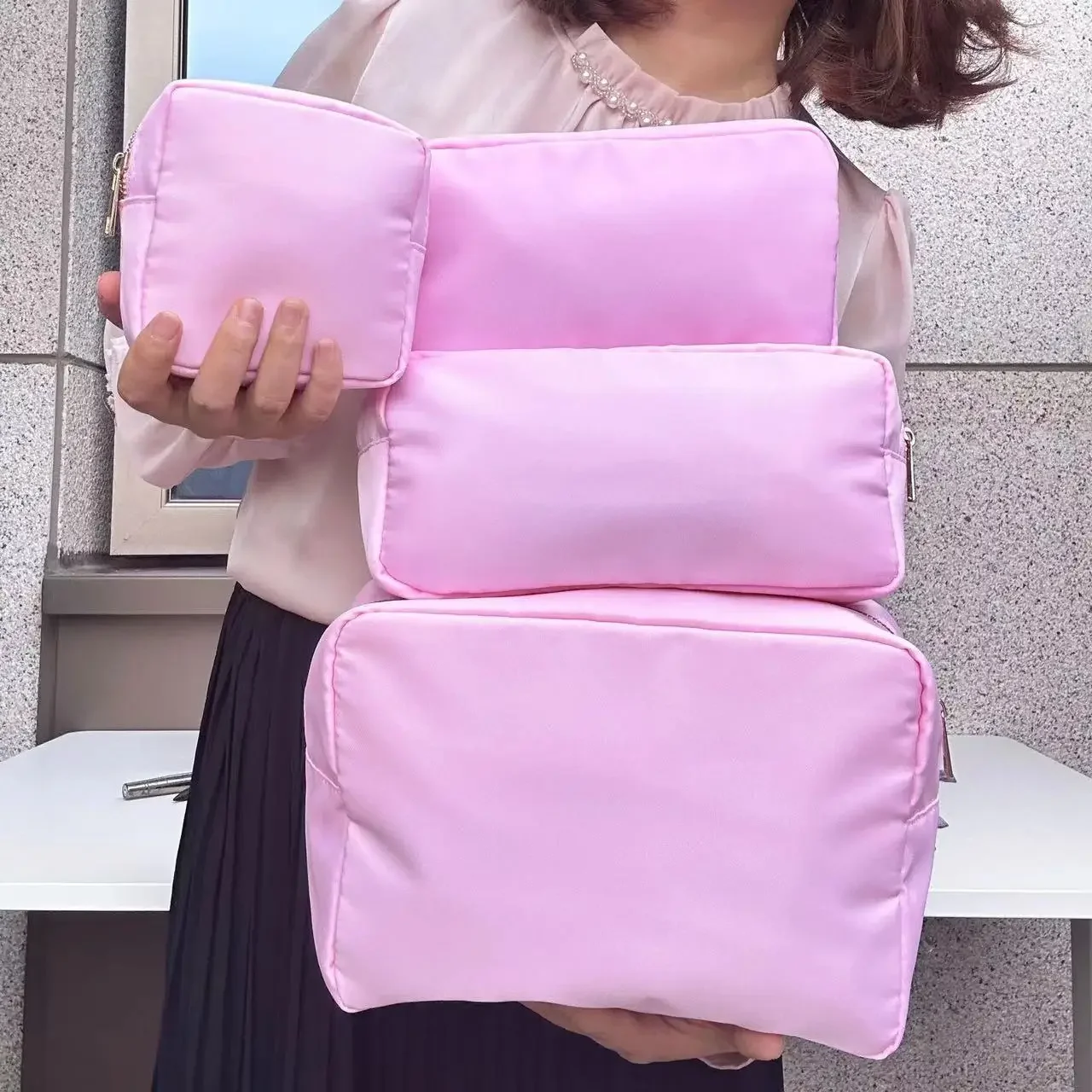 Нейлоновый водонепроницаемый косметичка высокого качества, Organizer bag,