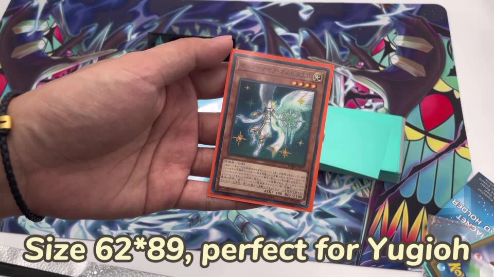 62*89 Yugioh Matte TCG Custom Card Sleeves Deck Protector Trading Card  Sleeve 100 Pcs Per Pack