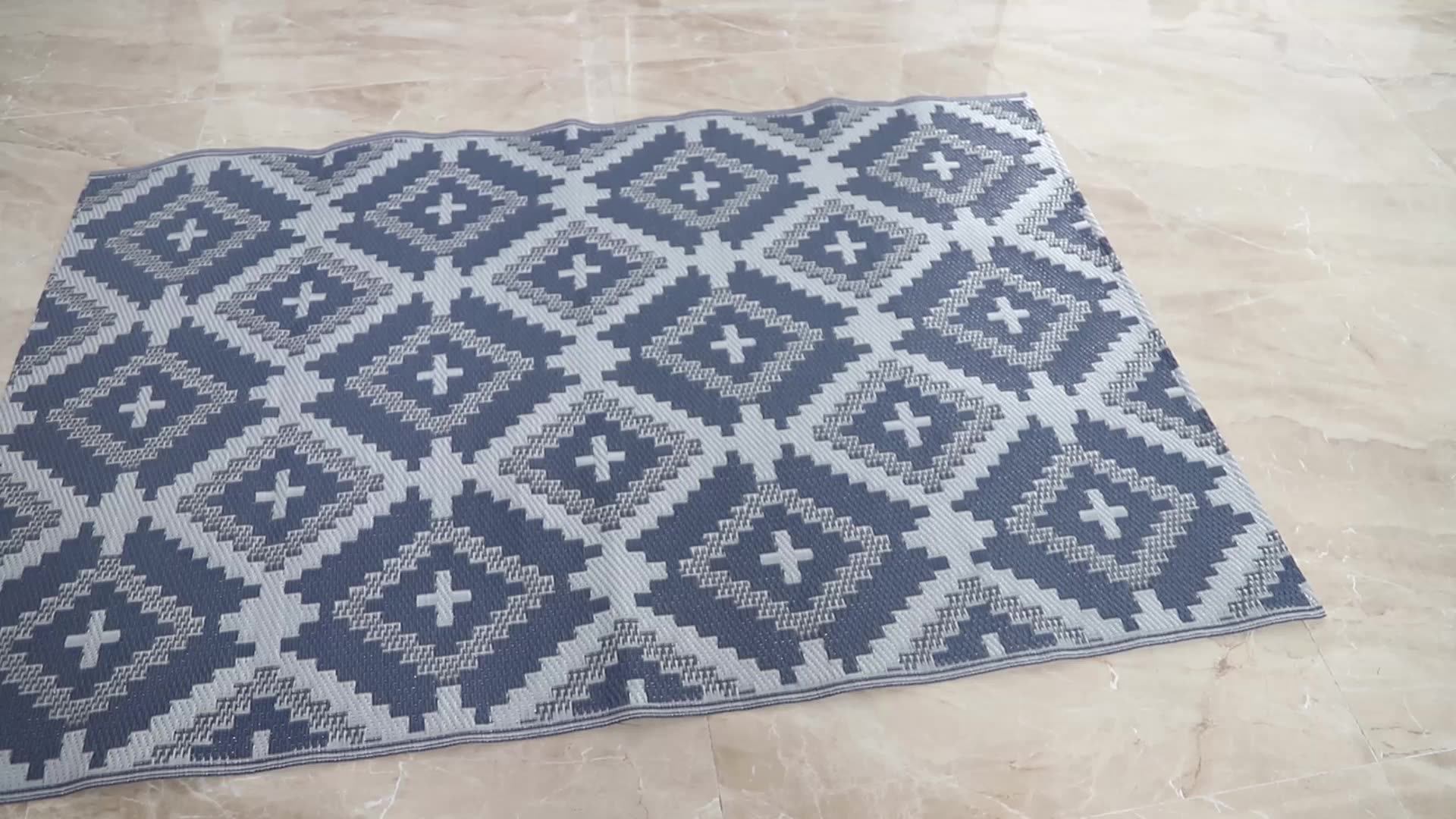 120x180 Ecofriendly Outdoor Rug Woven From Straws Make Of Premium Quality Recycled Plastic