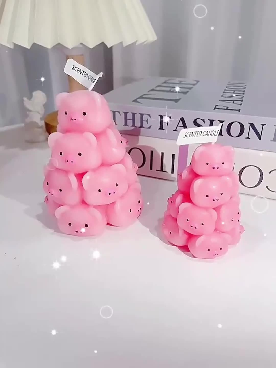 Wholesale Custom Luxury Decorative Cute Strawberry Scented Candles Gift