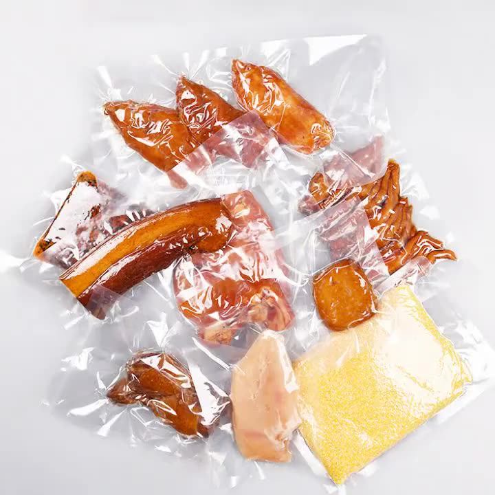 Meat Deep Freezer Food Vacuum Plastic Bags Retort Vacuum Bags Plastic